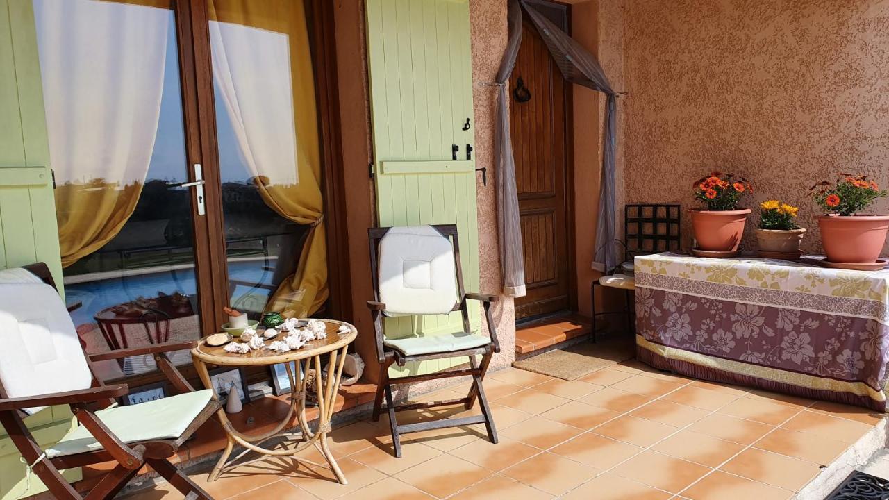 Studio-Mezzanine Dans Villa Cagnes-sur-Mer Exterior foto